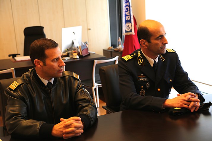 Comandante do Comando distrital da GNR recebido pelo Presidente da Câmara