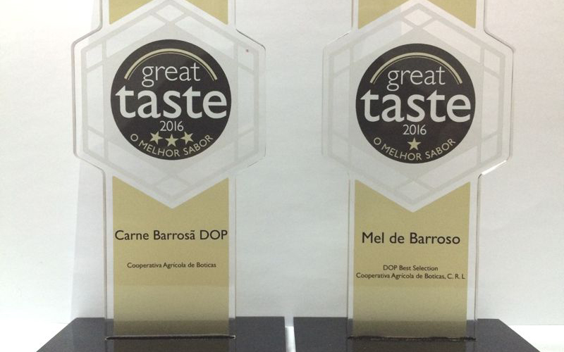 Carne Barrosã e Mel de Barroso conquistam duas medalhas nos Prémios Great Taste - O Melhor Sabor