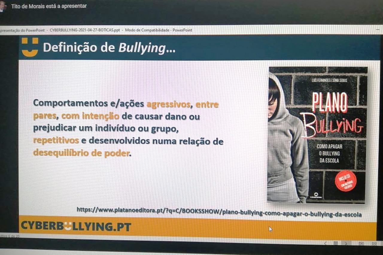 Webinar “STOP (Cyber)Bullying: Esta missão é tua!”