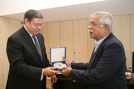 Boticas recebeu visita de ex-presidente de Cmara da capital do estado de Goa