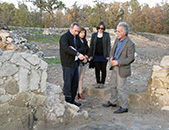Presidente do Município visitou Escavações das Batocas e Castro de Sapelos
