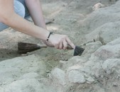 Escavações na estação arqueológica das Batocas