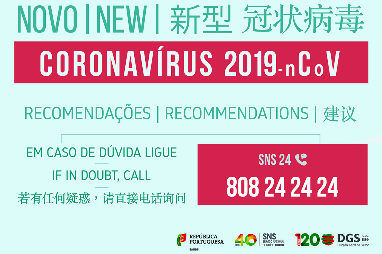 Recomendações sobre o Coronavírus (COVID-19)
