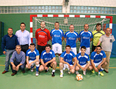 Jogo de futsal entre funcionários do Município de Boticas e de Vila Pouca de Aguiar