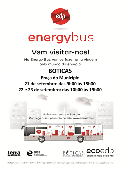 O Energybus estar em Boticas entre 21 a 23 de setembro