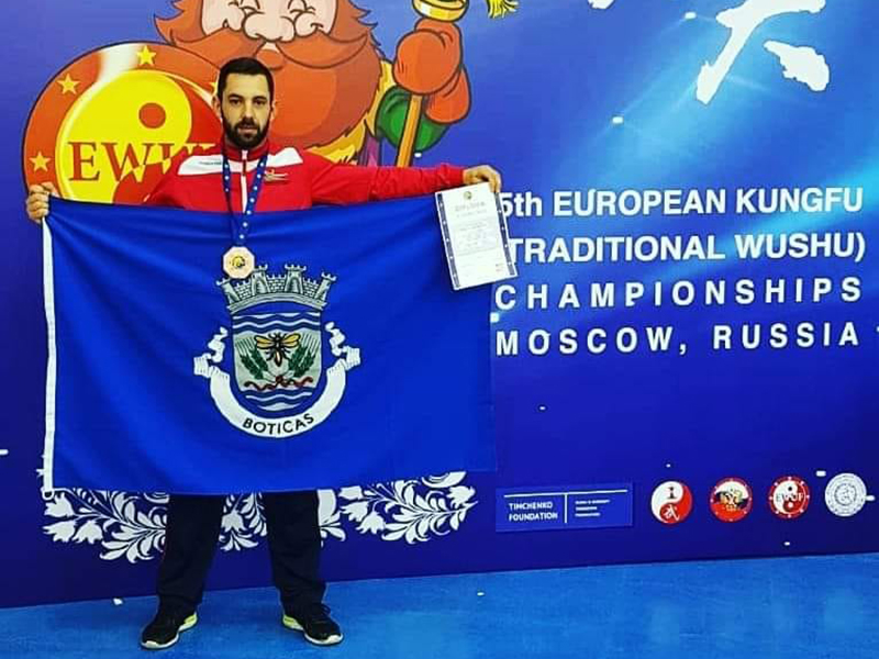 Telmo Marinho conquistou Bronze no Campeonato Europeu de Kung Fu Tradicional na Rússia