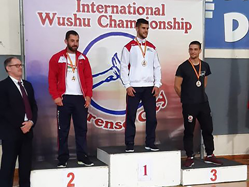 Atleta botiquense medalhado em prova internacional de Wushu