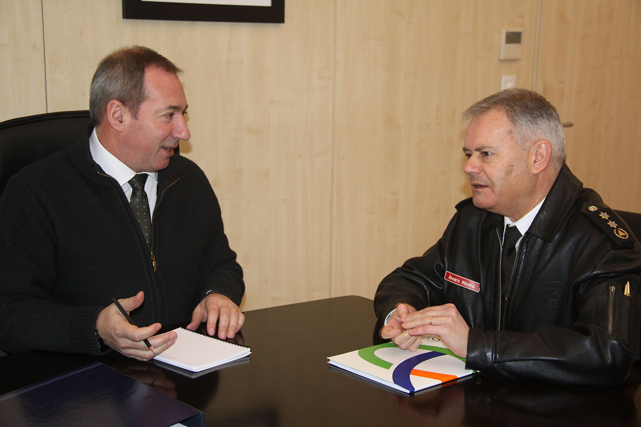Presidente da Câmara reuniu com Comandante do CDOS de Vila Real