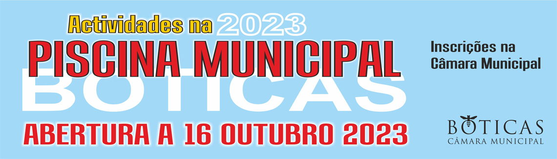 Atividades na Piscina Municipal 2023/24