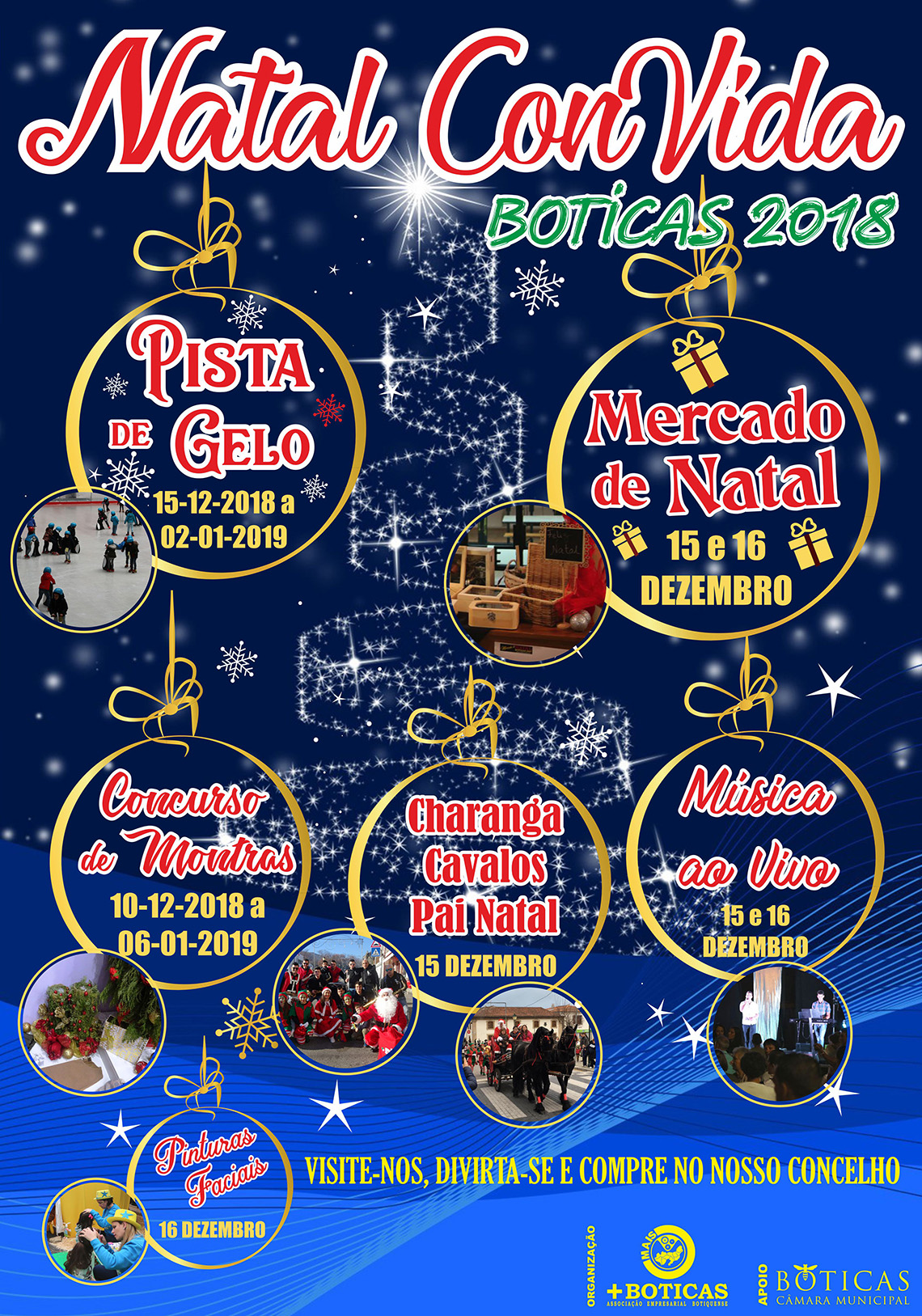 Natal convida Boticas 2018