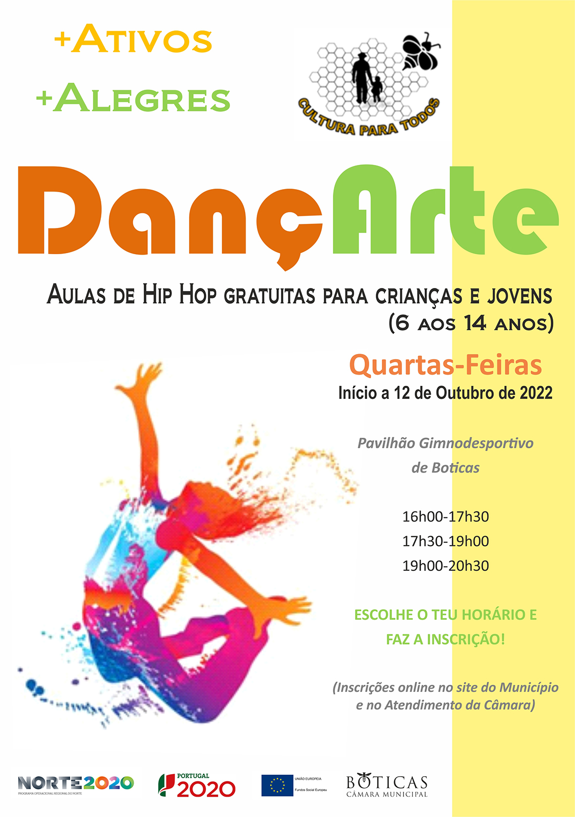 DanArte - Aulas de Hip Hop gratuitas para crianas e jovens