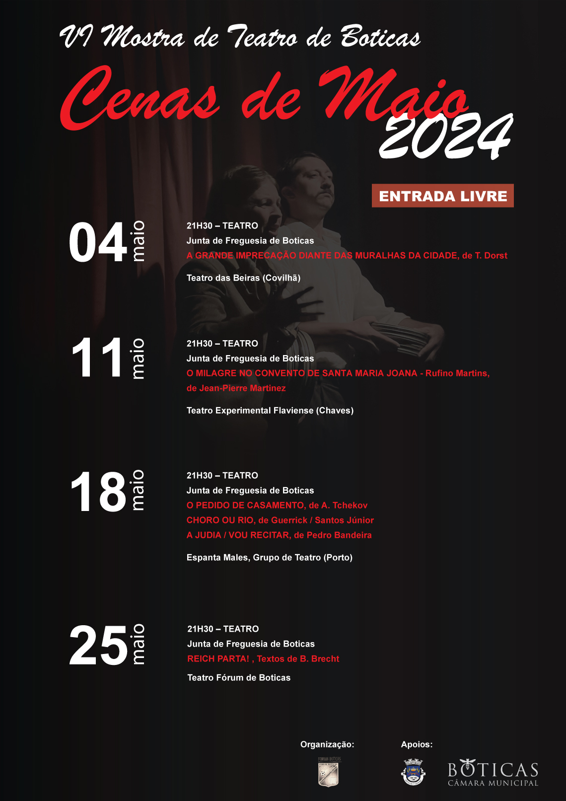 Cenas de Maio 2024 | VI Mostra de Teatro de Boticas