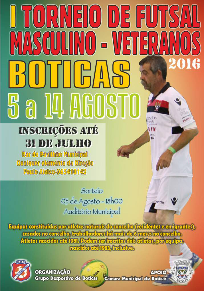 I Torneio de Futsal Masculino - Veteranos