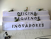 Trabalhos da Oficina  Pequenos Inovadores expostos na Cmara Municipal