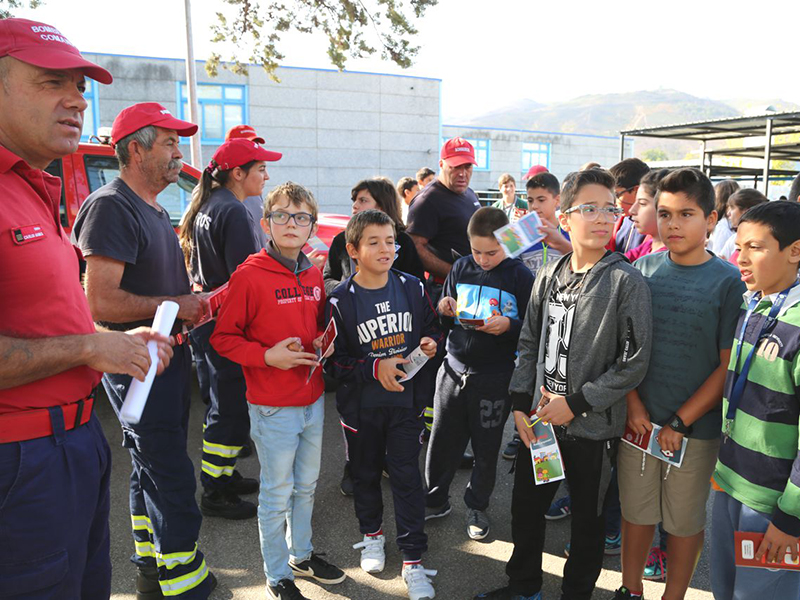 Simulacro de sismo no Agrupamento de Escolas Gomes Monteiro