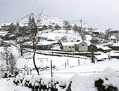 Neve pintou de branco o Concelho de Boticas