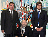 Nadir Afonso recebeu doutoramento honoris causa da Faculdade de Belas Artes do Porto