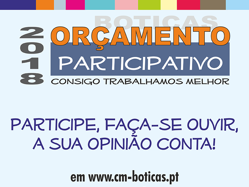 Oramento Participativo 2018