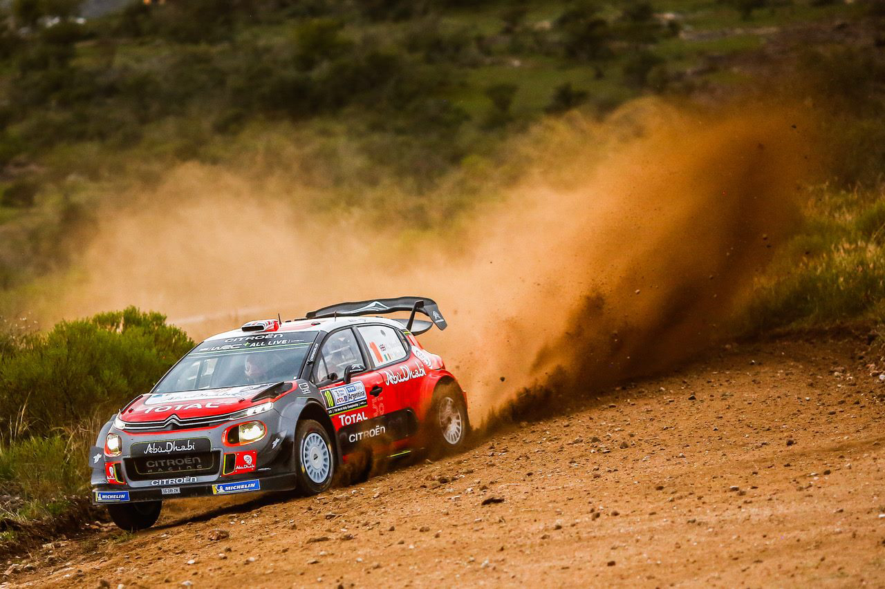 Equipa de Rali da Citroen Racing WRC faz testes em Boticas