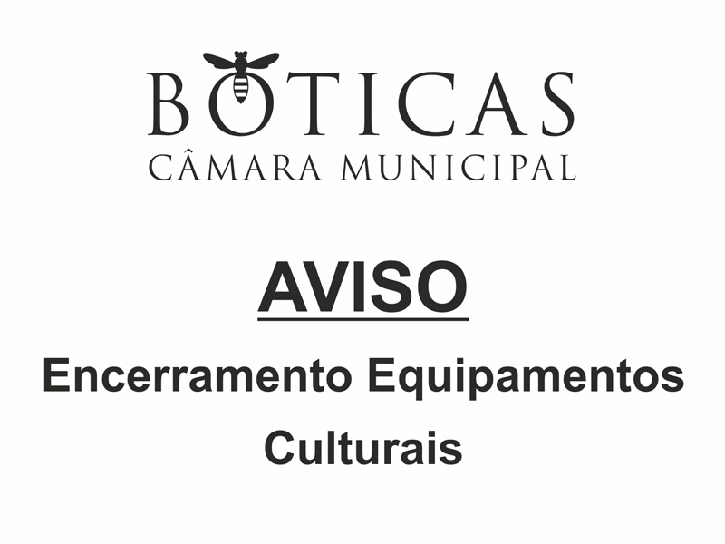 Encerramento equipamentos culturais