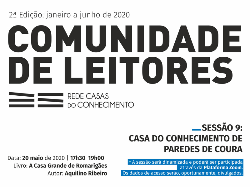 Comunidade de Leitores da Rede de Casas do Conhecimento da Universidade do Minho 