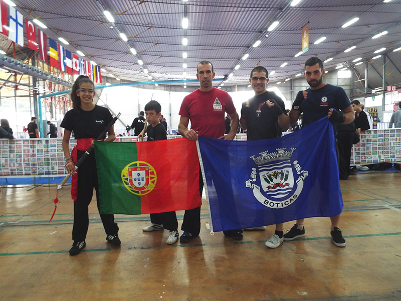 Atletas do Kung Fu Boticas medalhados em Itlia