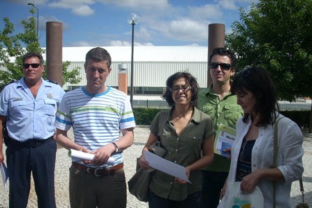 Reclusos do estabelecimento prisional de Chaves visitaram Escola de TrnsitoReclusos do estabelecimento prisional de Chaves visitaram Escola de Trnsito