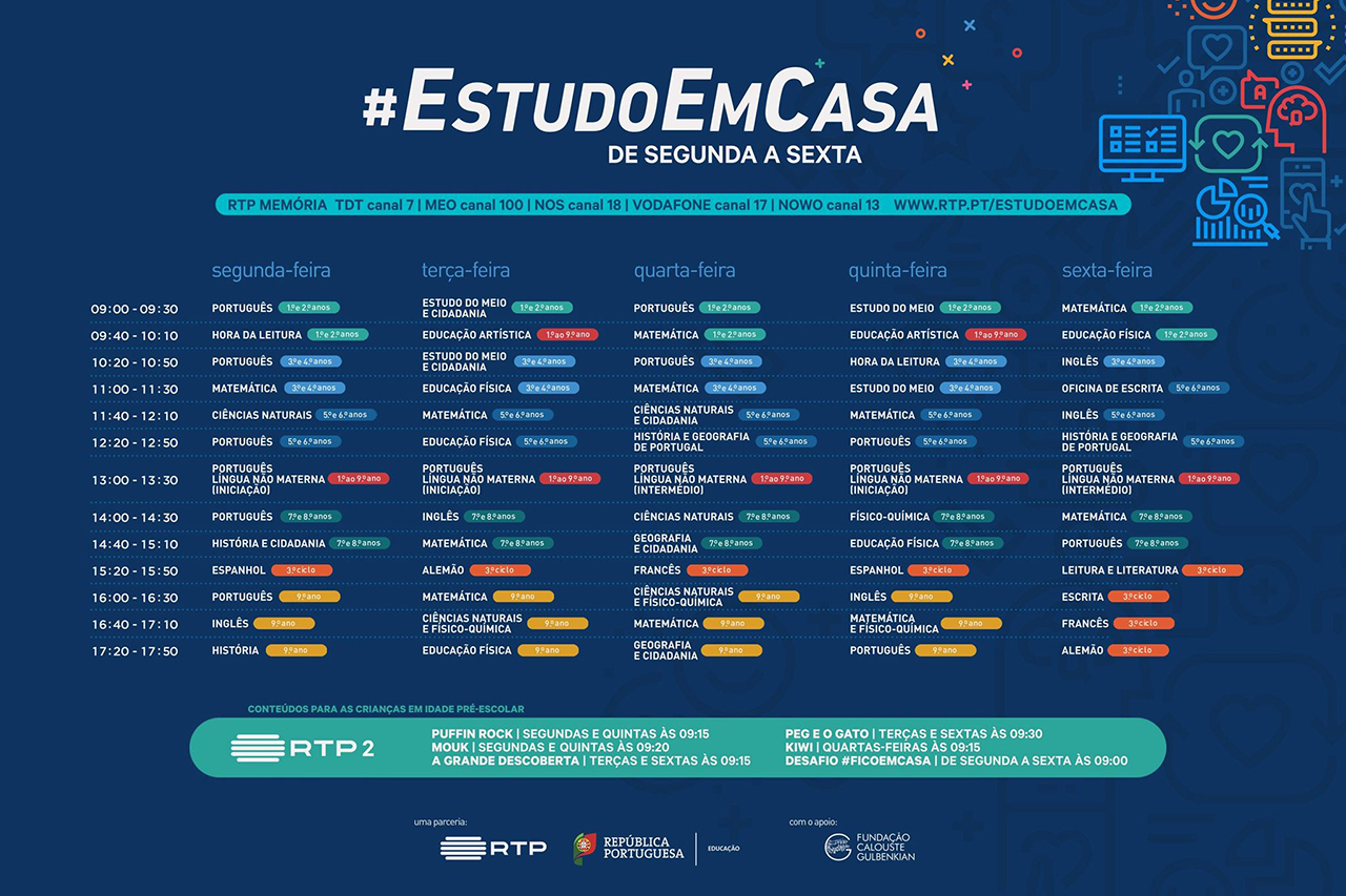 Programa #EstudoEmCasa 