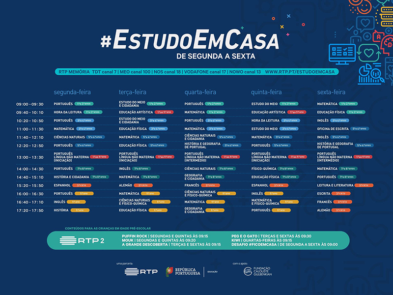 Programa #EstudoEmCasa 