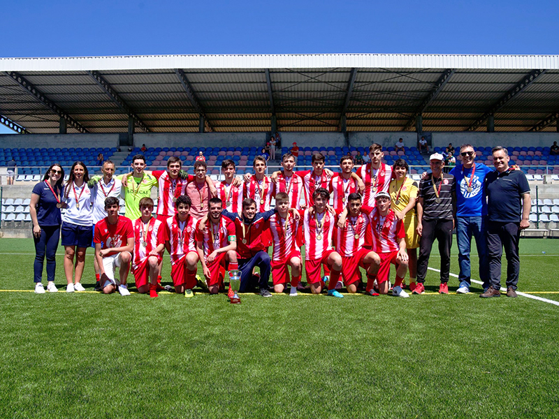 Juniores A do GD Boticas sagraram-se campees distritais da diviso de honra