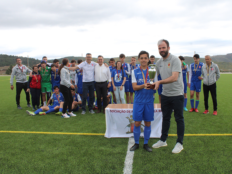 Juniores B do GD Boticas sagraram-se campees distritais da diviso de honra 