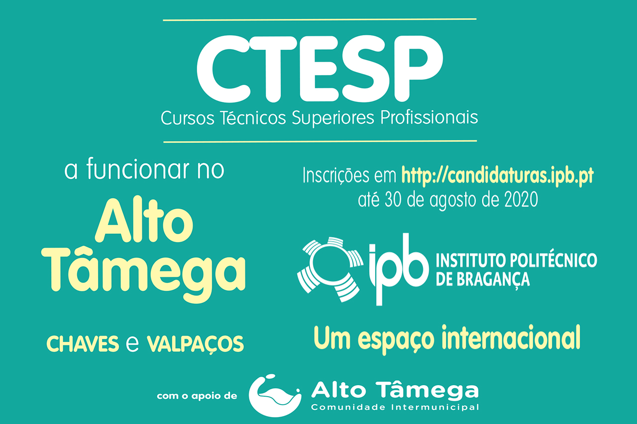 Cursos Tcnicos Superiores Profissionais para o ano letivo 2020/2021