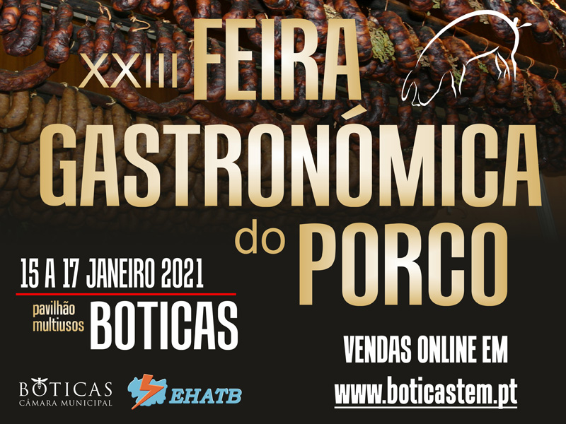 XXIII Feira Gastronmica do Porco realiza-se de 15 a 17 de janeiro e conta tambm com vendas online