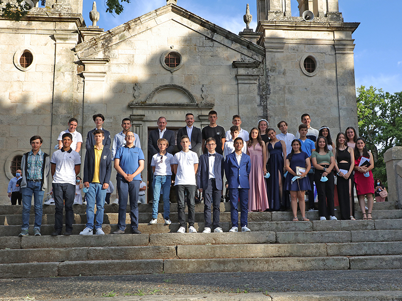 Missa de finalistas dos alunos do 9º Ano do Agrupamento Gomes Monteiro