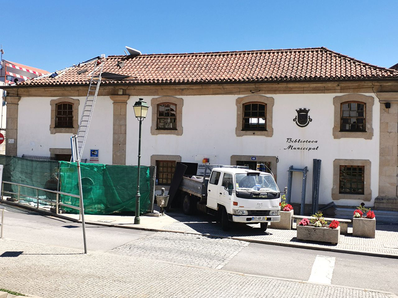 Biblioteca Municipal alvo de obras de requalificao