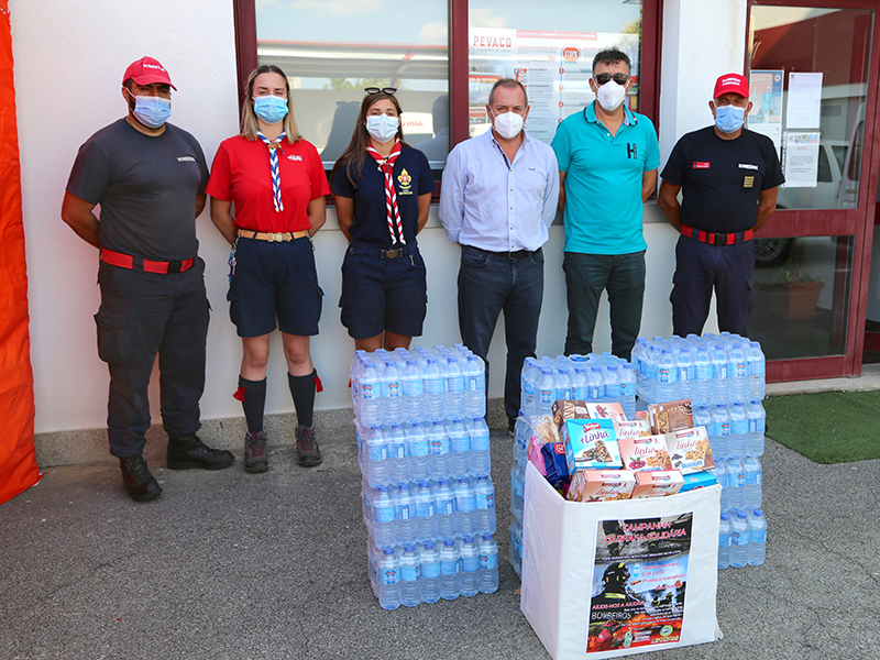 Escuteiros de Boticas promoveram campanha solidria em prol dos Bombeiros 