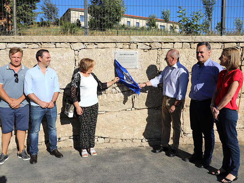 Inaugurao da Rua Trs do Adro em Bea