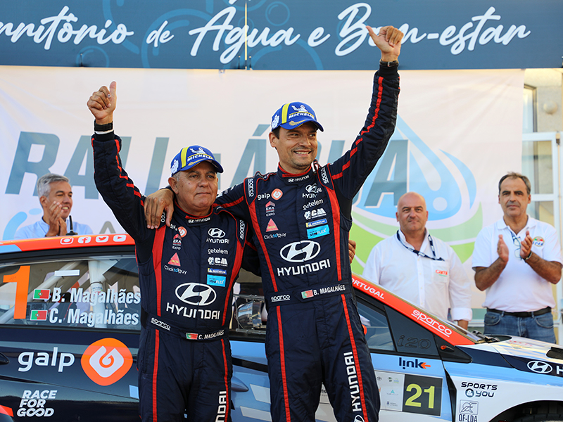 Bruno Magalhes venceu Rali da gua  CIM Alto Tmega em dia de consagrao de Armindo Arajo como Campeo Nacional de Ralis