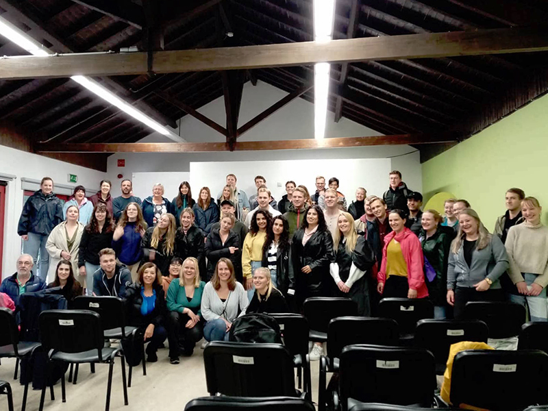 Alunos da Universidade de Windesheim (Pases Baixos) visitaram BNB 