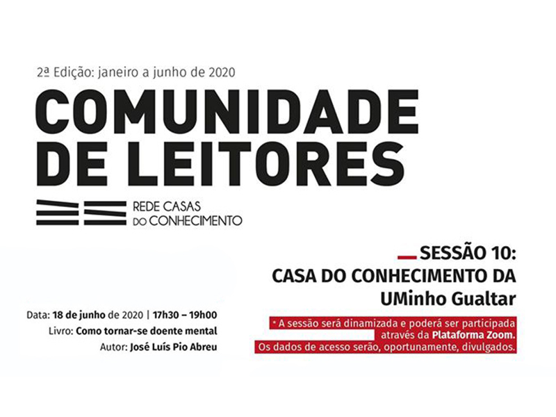 10 Sesso da Comunidade de Leitores da Rede de Casas do Conhecimento