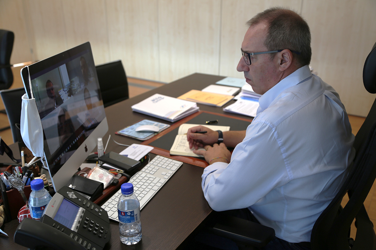 Presidente da Cmara reuniu com ARS Norte no mbito da Covid-19 