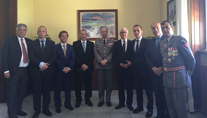 Presidente da Câmara reuniu com o Chefe de Estado-Maior do Exército