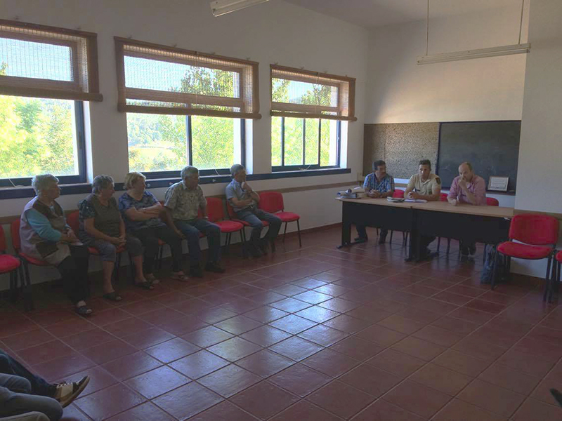 Ao de sensibilizao sobre a preveno de incndios florestais em Sobradelo