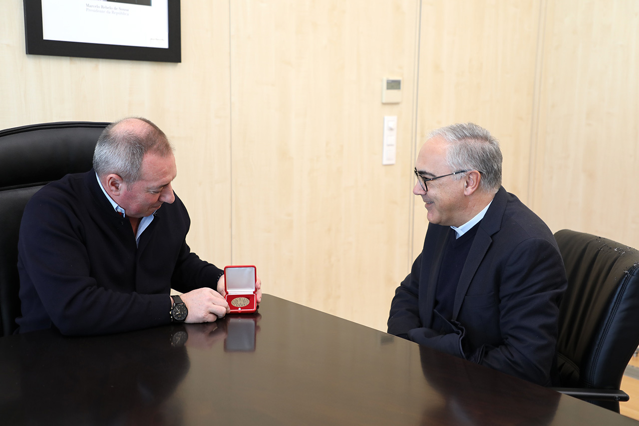 Bispo da Diocese de Vila Real recebido pelo Presidente da Cmara