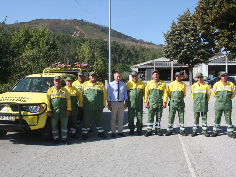 Sapadores Florestais receberam Equipamento de Proteo Individual