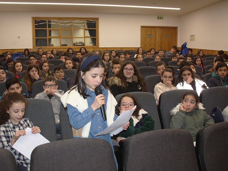 Auditrio Municipal acolheu sesso escolar do Parlamento dos Jovens