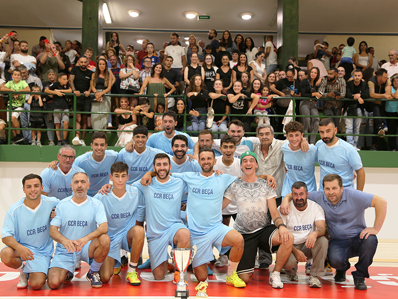 Equipa CCR Beça sagrou-se campeã do Torneio Concelhio de Futsal Masculino