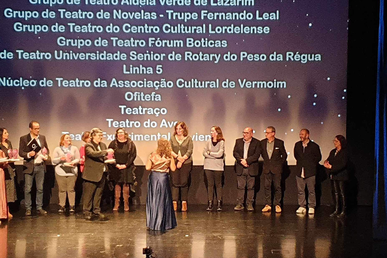 Grupo de Teatro Frum Boticas distinguido no Peso da Rgua