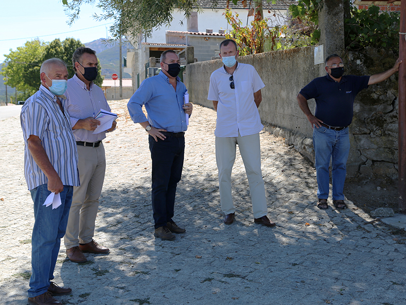 Presidente da Cmara visita freguesias do Concelho