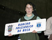 Rancho Folclrico de Bea em mais uma noite de 